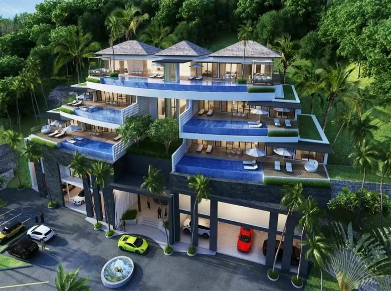 Copropriété 2 chambres 186 m² Ban Bang Thao, Thaïlande