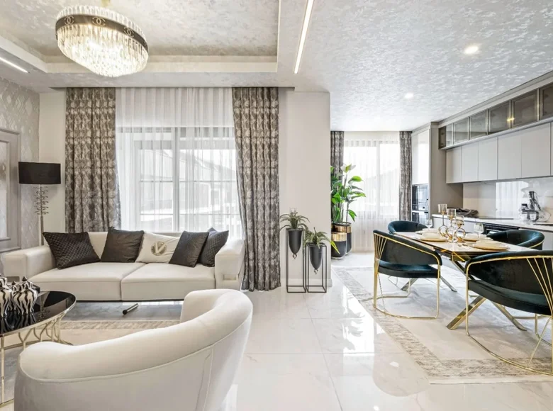 Penthouse 3 pokoi 115 m² Akarca Koyu, Turcja