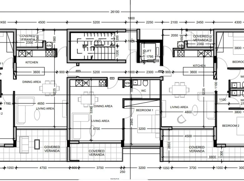 3 bedroom apartment 164 m² Chloraka, Cyprus