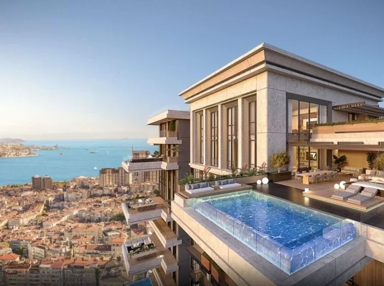 Квартира 4 спальни 395 м² Шишли, Турция