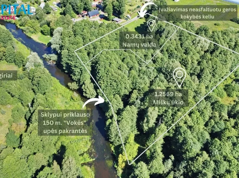 Land  Baltoji Voke, Lithuania