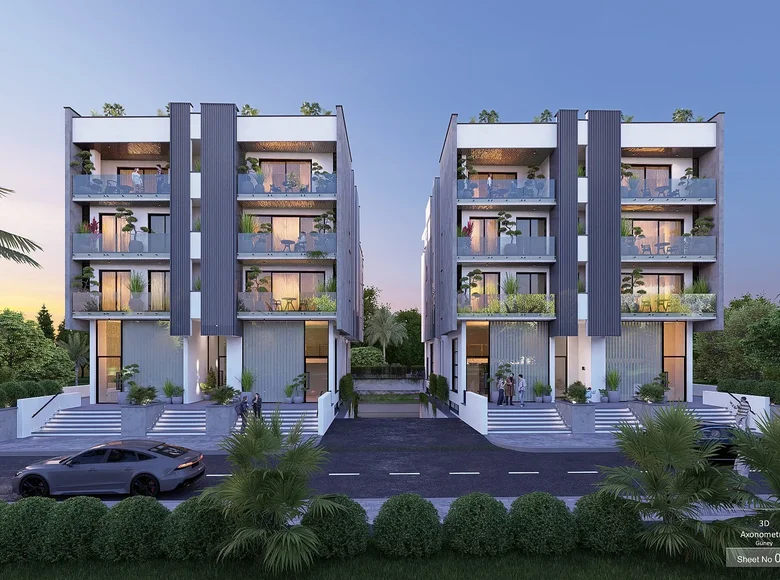 Квартира 3 комнаты 99 м² Girne Belediyesi, Северный Кипр