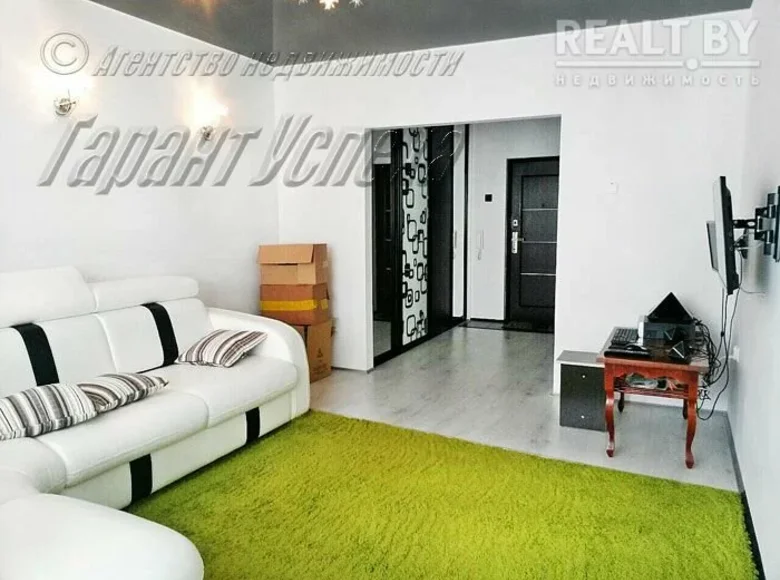 Wohnung 2 zimmer 57 m² Muchaviecki sielski Saviet, Belarus