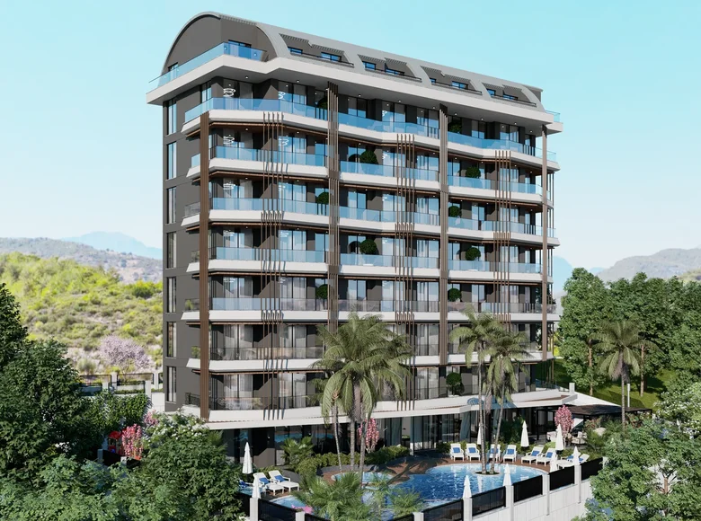 Apartamento 2 habitaciones 55 m² Alanya, Turquía
