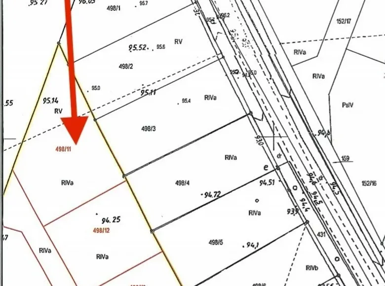 Land 1 423 m² Grzebienisko, Poland