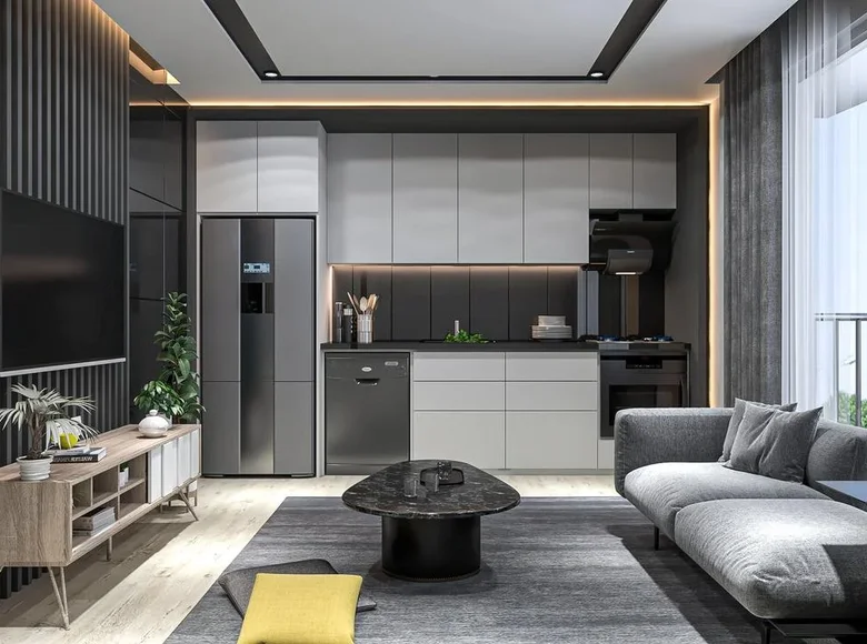 1 bedroom apartment 63 m² Muratpasa, Turkey