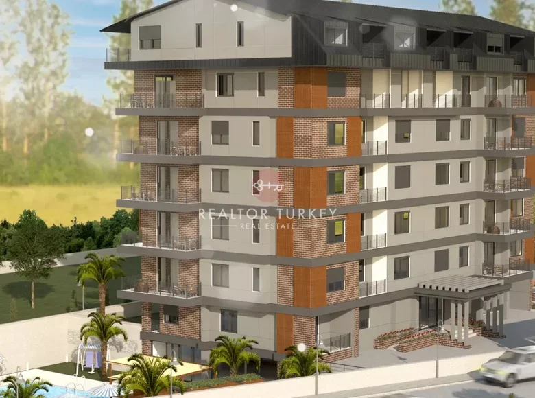 Mieszkanie 1 pokój 62 m² Tosmur, Turcja