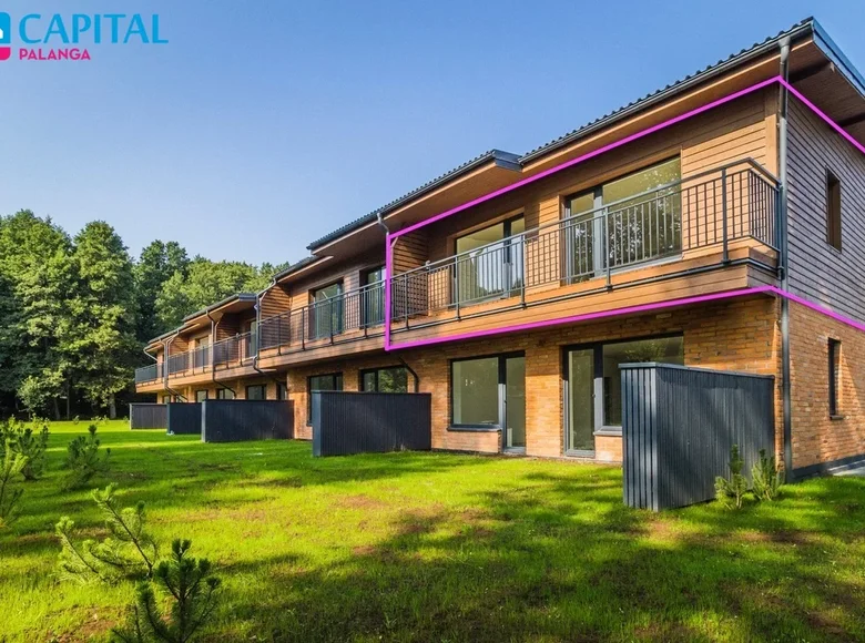 Квартира 2 комнаты 60 м² Паланга, Литва