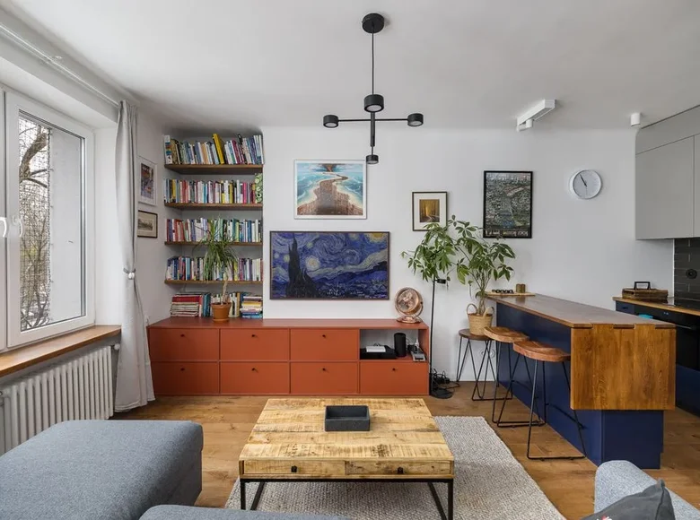 Квартира 2 комнаты 35 м² Варшава, Польша