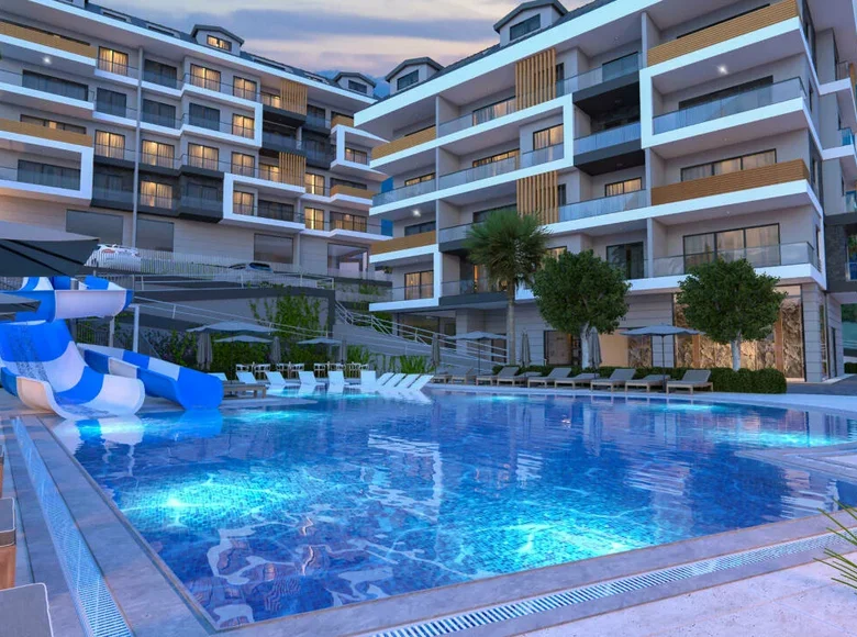 Mieszkanie 3 pokoi  Alanya, Turcja