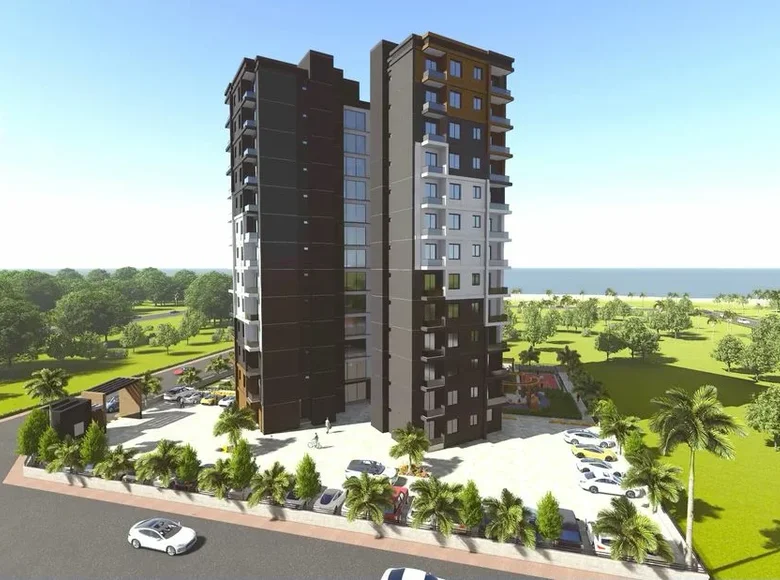 Квартира 2 комнаты 74 м² Эрдемли, Турция