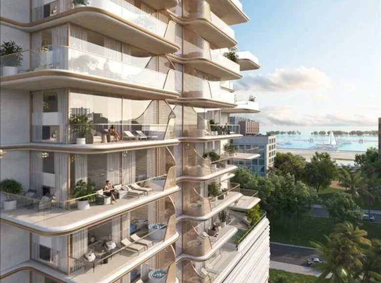 Wohnkomplex New Sunset Bay Three Complex with beaches, swimming pools and golf courses, Dubai Islands, Dubai, UAE
