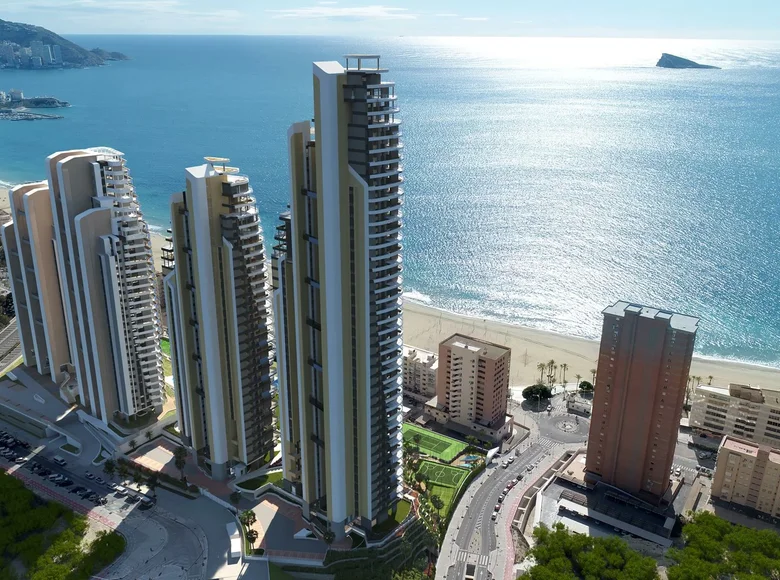 Квартира 1 спальня 60 м² Бенидорм, Испания