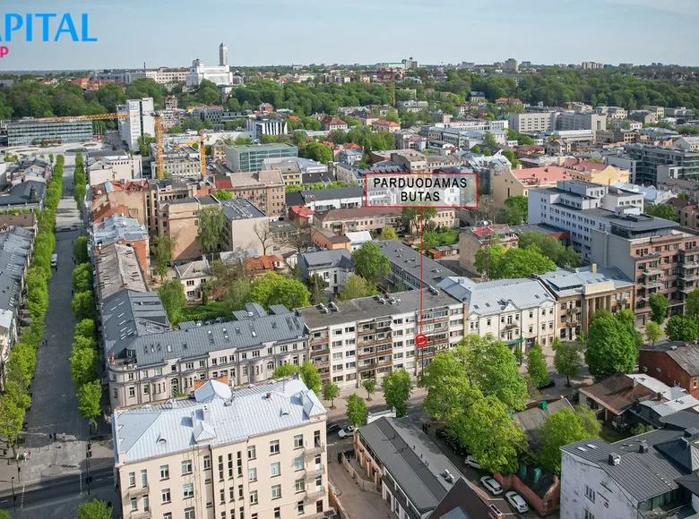 Mieszkanie 3 pokoi 65 m² Kowno, Litwa