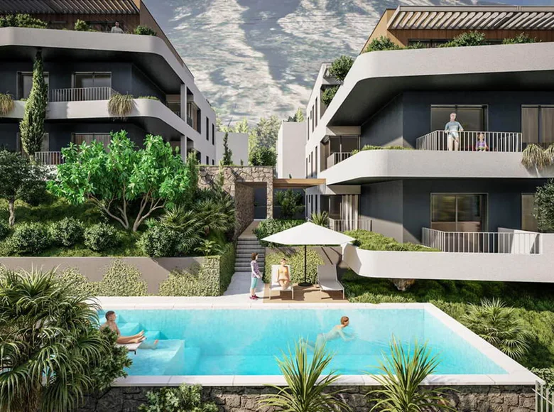 2 bedroom apartment 51 m² Dobrota, Montenegro