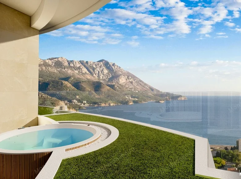 Квартира 1 спальня 40 м² Бечичи, Черногория