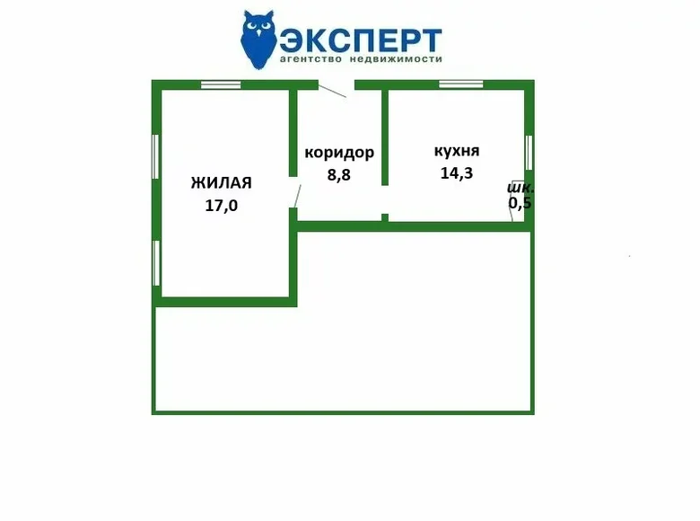 House 47 m² Ratamka, Belarus