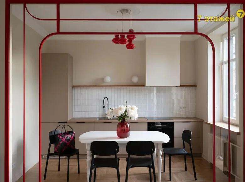 2 room apartment 61 m² Minsk, Belarus