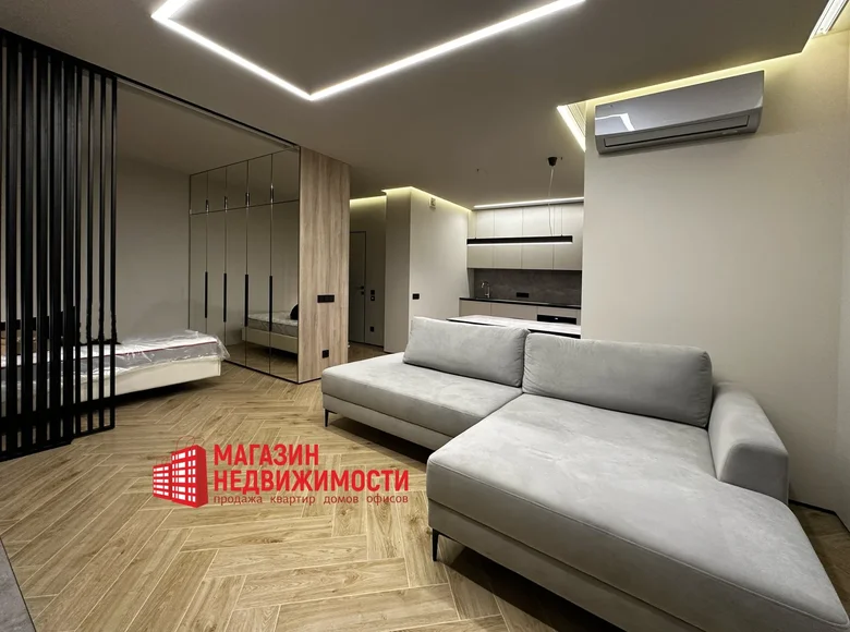 Appartement 1 chambre 43 m² Hrodna, Bélarus