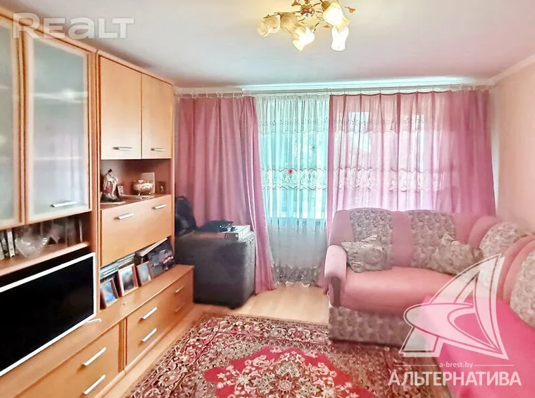 Wohnung 2 zimmer 42 m² Muchaviecki sielski Saviet, Belarus