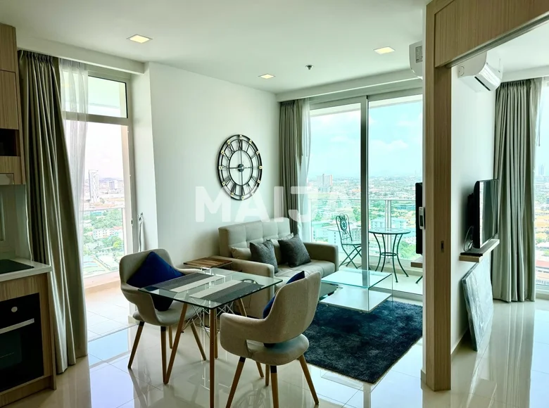 Mieszkanie 2 pokoi 44 m² Pattaya City, Tajlandia