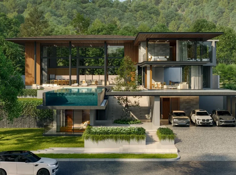 Villa de 4 dormitorios 454 m² Kamala, Tailandia