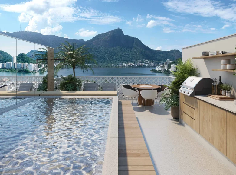 Penthouse 1 bedroom 136 m² Regiao Geografica Imediata do Rio de Janeiro, Brazil