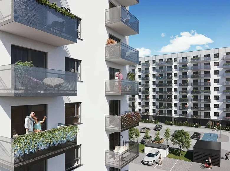Appartement 4 chambres 74 m² Poznan, Pologne