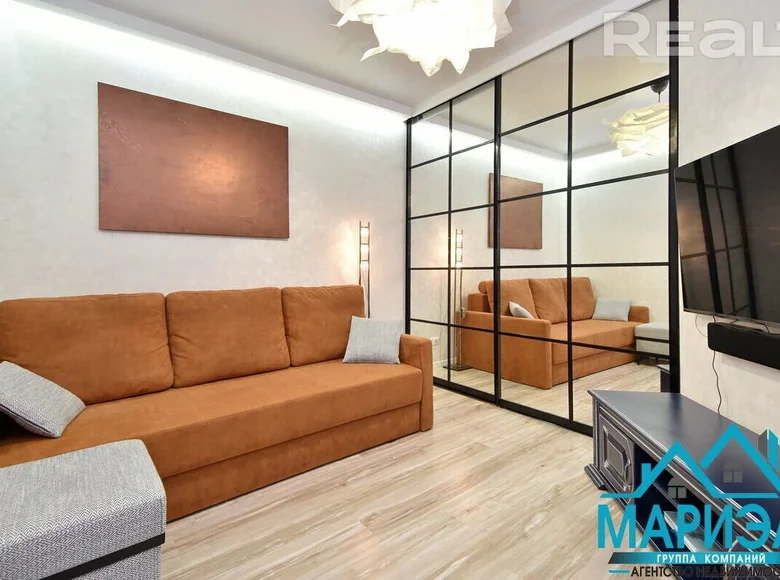 1 room apartment 44 m² Minsk, Belarus