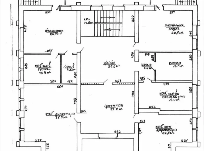 Commercial property 442 m² in Khvojniki, Belarus