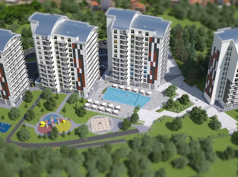 Wohnung 1 Schlafzimmer 36 m² Bar, Montenegro