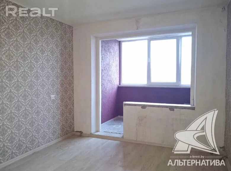 Apartamento 1 habitación 32 m² Muchaviecki sielski Saviet, Belarús