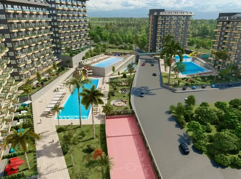 1 room apartment  Alanya, Turkey