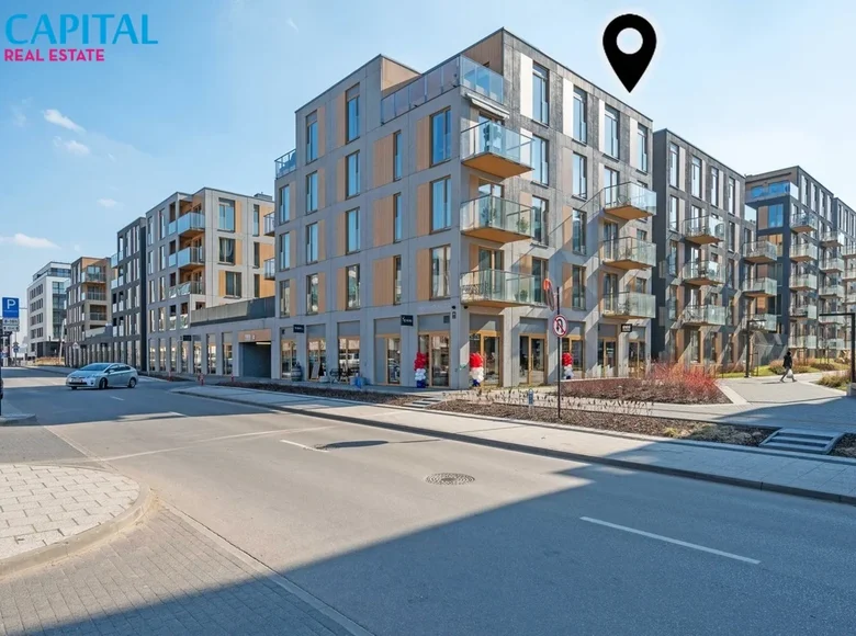 Mieszkanie 2 pokoi 45 m² Wilno, Litwa