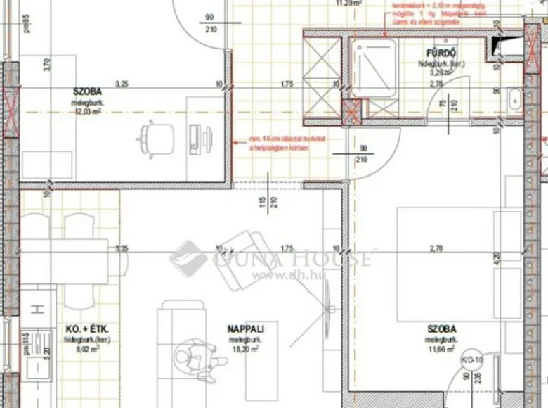 Wohnung 83 m² Debreceni jaras, Ungarn
