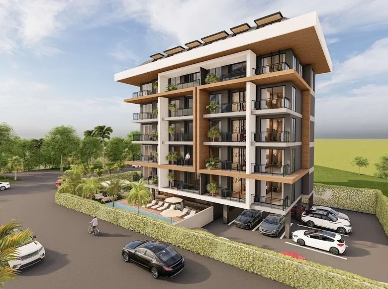 Mieszkanie 1 pokój 59 m² Oba, Turcja