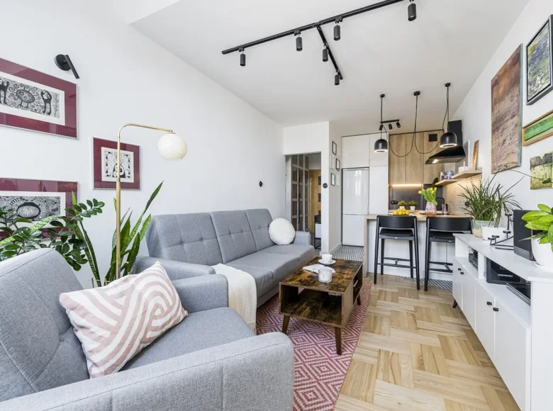 2 room apartment 47 m² Warsaw, Poland