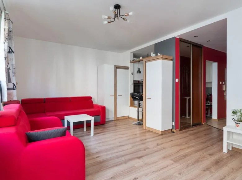 Квартира 1 комната 37 м² Варшава, Польша