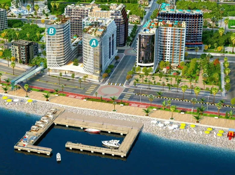 2 bedroom apartment 72 m² Batumi, Georgia