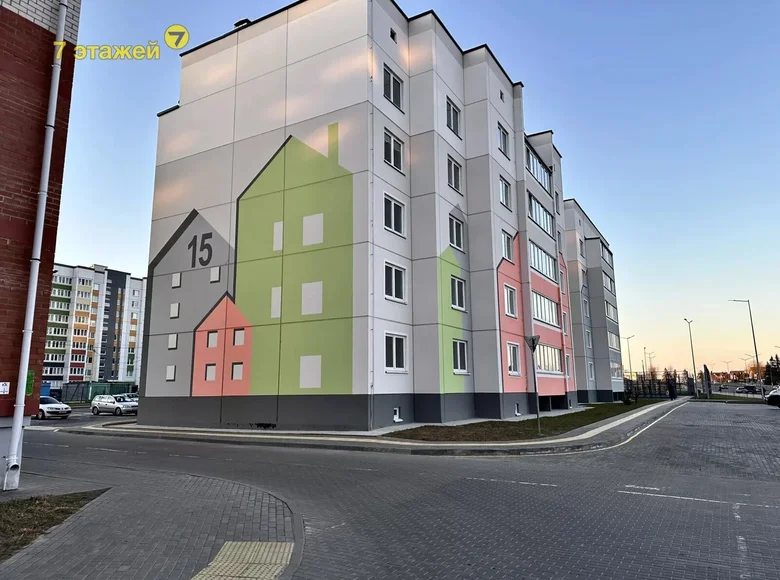 1 room apartment 41 m² Fanipal, Belarus