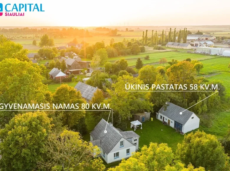 Casa 80 m² Šiauliai, Lituania