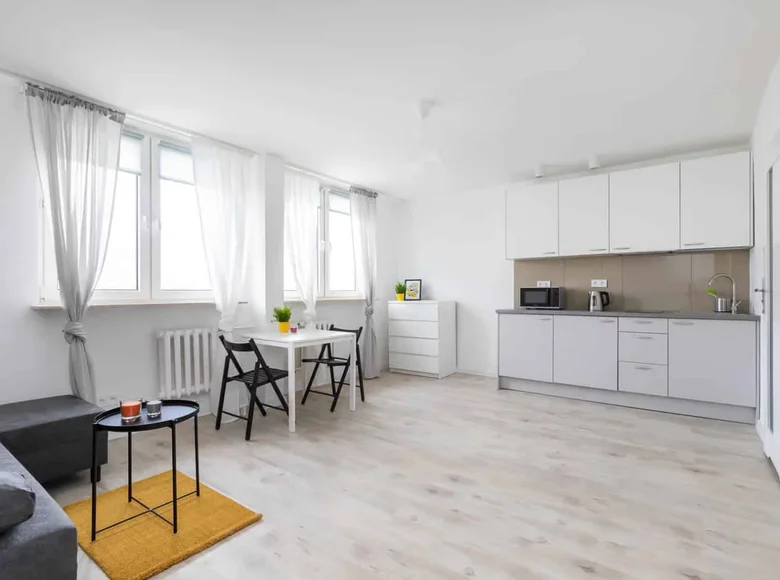 Студия 1 комната 25 м² в Варшаве, Польша
