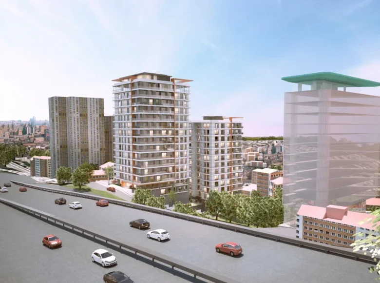 Квартира 2 спальни 80 м² Кагытхане, Турция