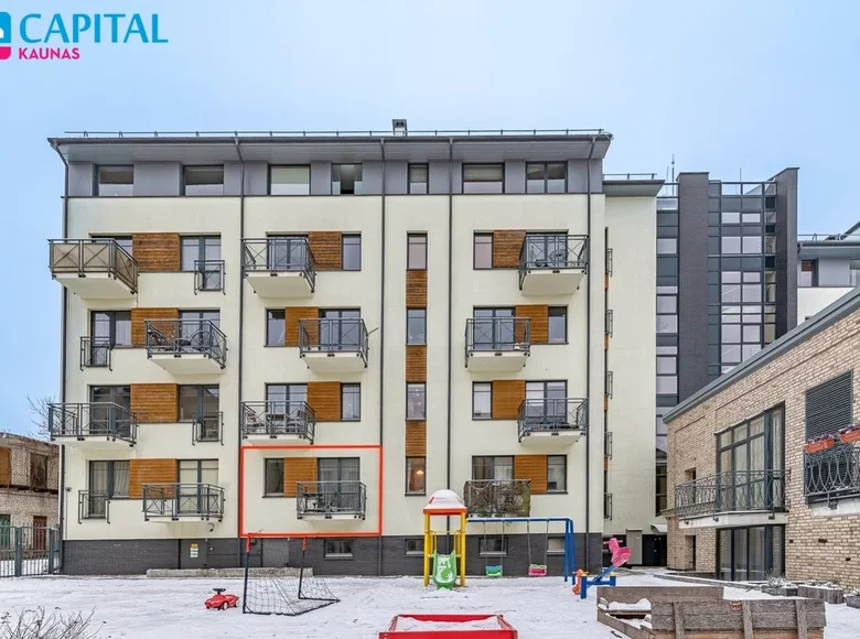 Mieszkanie 1 pokój 35 m² Wilno, Litwa