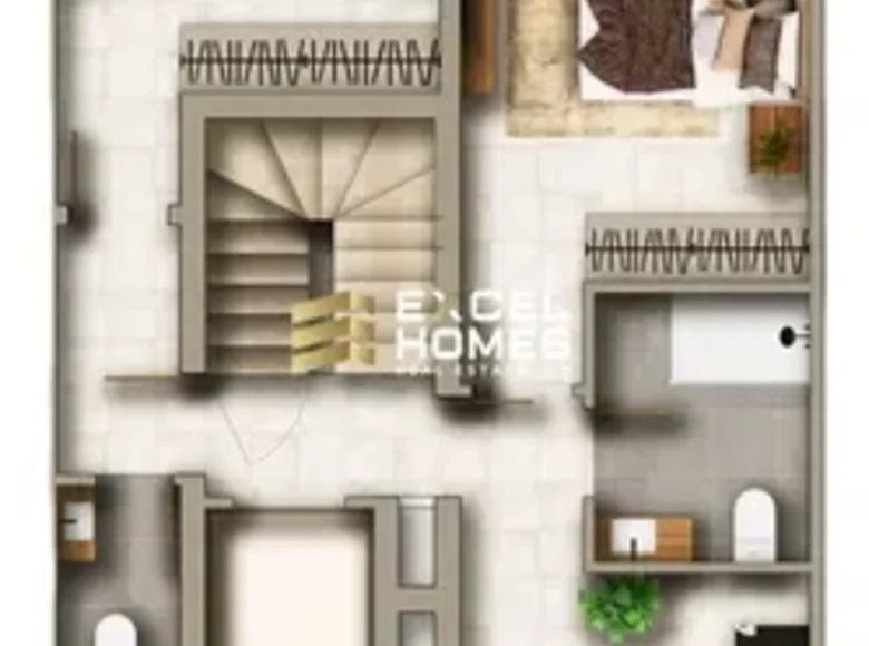 2 bedroom penthouse  Gżira, Malta