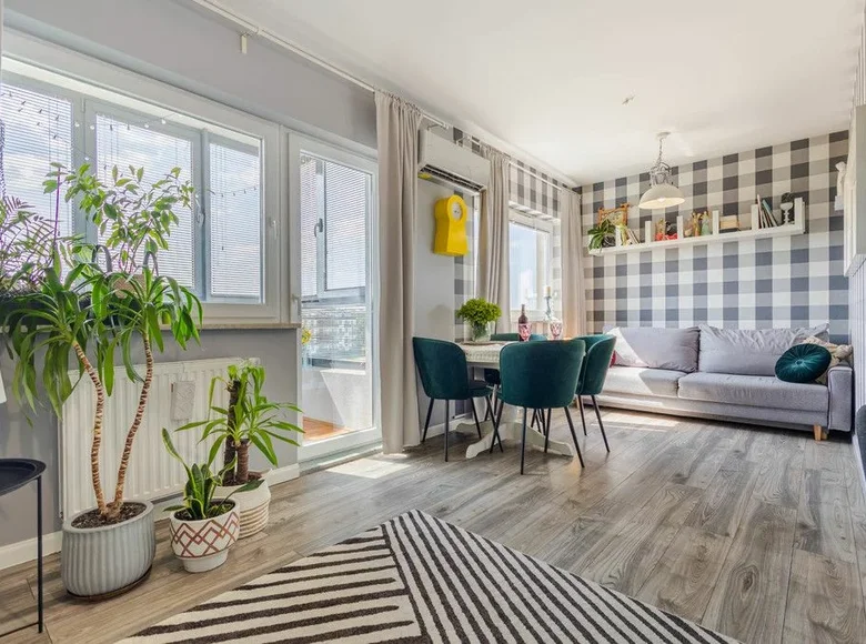 Appartement 3 chambres 57 m² Varsovie, Pologne
