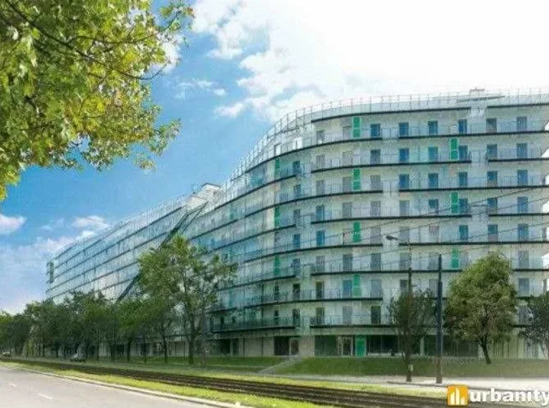 Apartamento 2 habitaciones 57 m² en Varsovia, Polonia