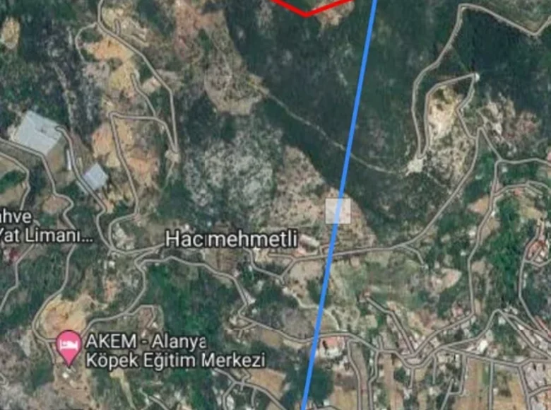 Land 2 722 m² in Alanya, Turkey