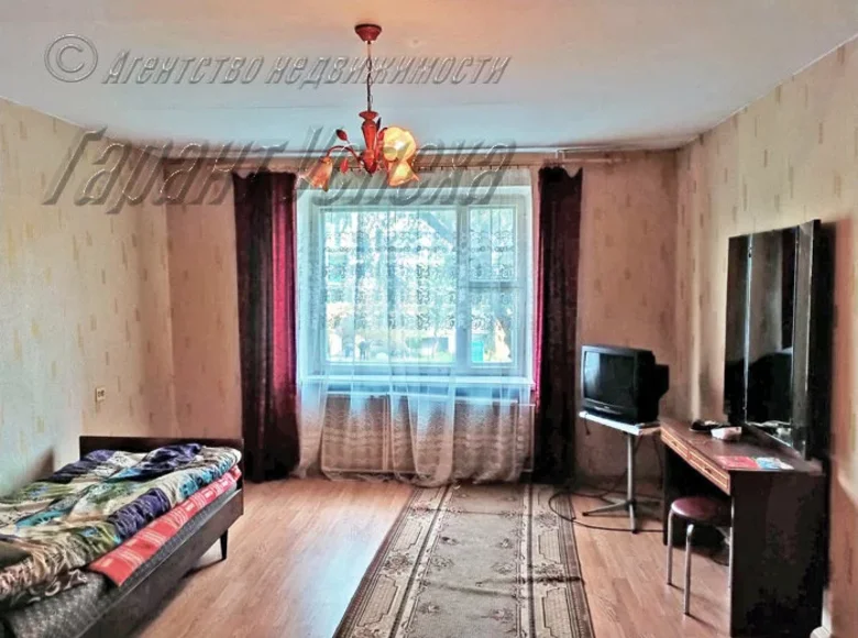 1 room apartment 39 m² Muchaviecki sielski Saviet, Belarus