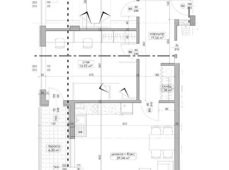 Wohnung 132 m² Sofia, Bulgarien